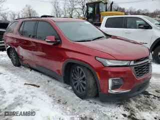 2023 Chevrolet Traverse RS with VIN 1GNEVJKW8PJ235059, listed as a Copart auction lot 44896475 with 38,741 mi miles and Salvage Title. Bid and sale history available at carsss.com. Image 4.