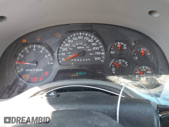 2006 Chevrolet TrailBlazer LS with VIN 1GNET16S166150014, listed as a IAAI auction lot 41699661 with 210,622 mi miles and . Bid and sale history available at DreamBid. Image 16.