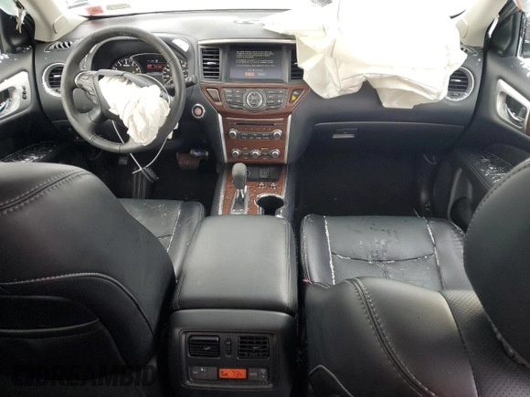 2020 Nissan Pathfinder Platinum with VIN 5N1DR2DM7LC624585, listed as a Copart auction lot 83628704 with 53,321 mi miles and Salvage Title. Bid and sale history available at carsss.com. Image 8.