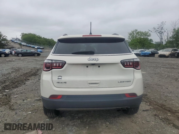 2020 Jeep Compass Limited z VIN 3C4NJDCB1LT122011, wystawiony jako Copart lot #55398525 z przebiegiem 73 460 mil mil oraz Szkoda całkowita • Salvage title. Historia ofert i sprzedaży dostępna na DreamBid. Obrazek 6.