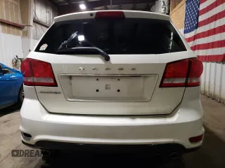 2018 Dodge Journey SXT with VIN 3C4PDCBG1JT158589, listed as a Copart auction lot 55484935 with 53,768 mi miles and Salvage Title. Bid and sale history available at carsss.com. Image 6.