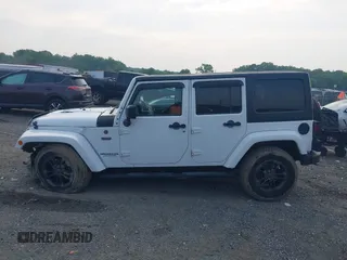 2017 Jeep Wrangler Unlimited Sahara with VIN 1C4HJWEG3HL505307, listed as a IAAI auction lot 42497015 with 92,790 mi miles and . Bid and sale history available at DreamBid. Image 14.