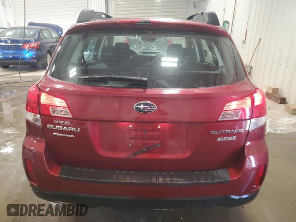 2014 Subaru Outback 2.5i with VIN 4S4BRBAC9E3304240, listed as a Copart auction lot 54567135 with 55,202 mi miles and Non repairable. Bid and sale history available at DreamBid. Image 6.