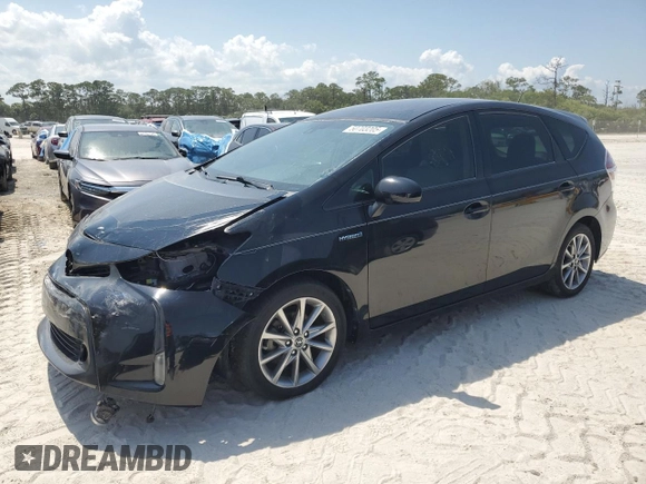 2017 Toyota Prius v Two with VIN JTDZN3EU2HJ067274, listed as a Copart auction lot 50703205 with 59,522 mi miles and Salvage Title. Bid and sale history available at carsss.com. Image 1.