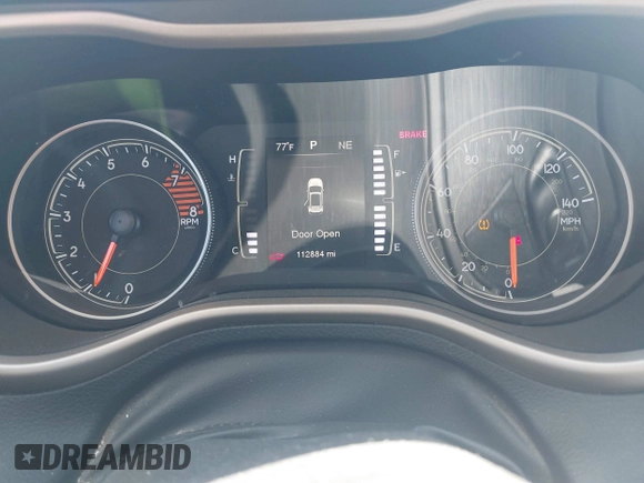 2016 Jeep Cherokee Latitude with VIN 1C4PJMCS4GW170322, listed as a IAAI auction lot 41841572 with 112,884 mi miles and . Bid and sale history available at carsss.com. Image 7.