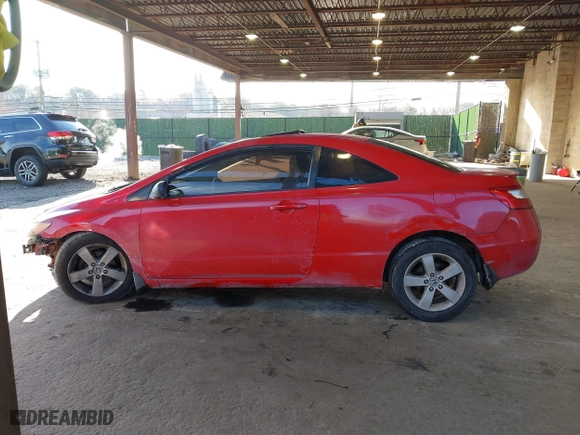 2008 Honda Civic Cpe EX-L with VIN 2HGFG12928H574695, listed as a IAAI auction lot 41345378 with 174,996 mi miles. Bid and sale history available at carsss.com. Image 15.