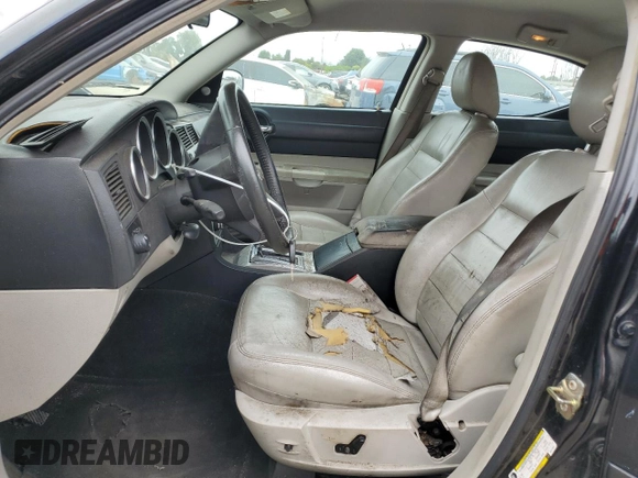 2006 Dodge Charger R/T with VIN 2B3KA53H96H111527, listed as a Copart auction lot 53513995 with 98,728 mi miles and Clean Title. Bid and sale history available at DreamBid. Image 7.