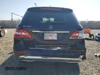 2013 Mercedes-Benz M 350 with VIN 4JGDA5JB3DA110807, listed as a Copart auction lot 52028835 with 138,256 mi miles and Salvage Title. Bid and sale history available at DreamBid. Image 6.