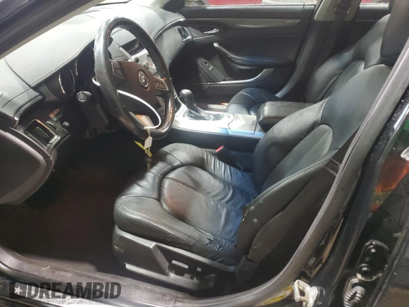 2011 Cadillac CTS with VIN 1G6DC5EY2B0170080, listed as a Copart auction lot 52306825 with 172,945 mi miles and Salvage Title. Bid and sale history available at DreamBid. Image 7.