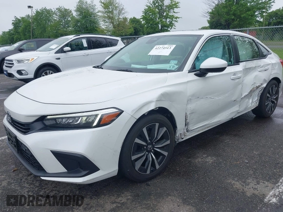 2022 Honda Civic EX with VIN JHMFE1F75NX009666, listed as a IAAI auction lot 42274513 with 25,290 mi miles and . Bid and sale history available at DreamBid. Image 17.