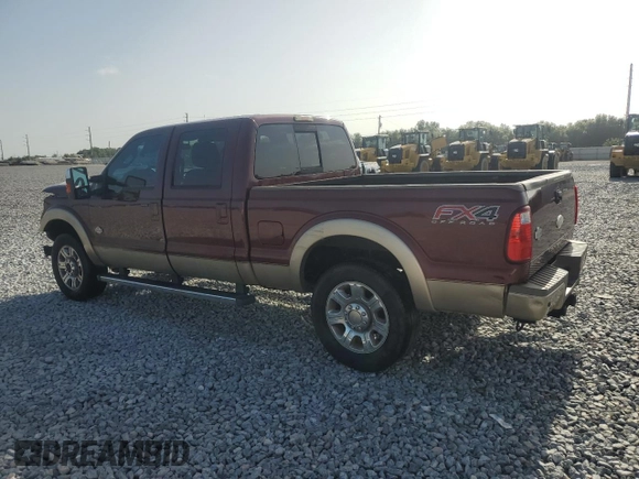 2012 Ford F-250 XL with VIN 1FT7W2BT5CEB66103, listed as a Copart auction lot 65923555 with 224,580 mi miles and Salvage title. Bid and sale history available at DreamBid. Image 2.