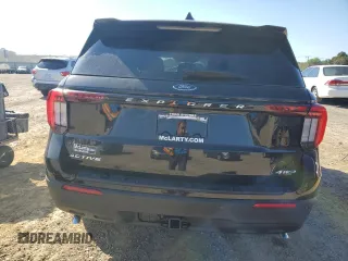 2025 Ford Explorer Active with VIN 1FMUK8DH2SGA23313, listed as a Copart auction lot 73222004 with 646 mi miles and Salvage Title. Bid and sale history available at carsss.com. Image 6.