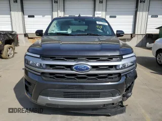 2023 Ford Expedition Max XLT with VIN 1FMJK1H87PEA09480, listed as a Copart auction lot 52716884 with 21,329 mi miles and Salvage title. Bid and sale history available at DreamBid. Image 5.
