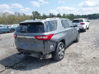 2018 Chevrolet Traverse LT z VIN 1GNERHKW5JJ212911, wystawiony jako IAAI lot #41923593 z przebiegiem 109 023 mil mil oraz . Historia ofert i sprzedaży dostępna na DreamBid. Obrazek 4.
