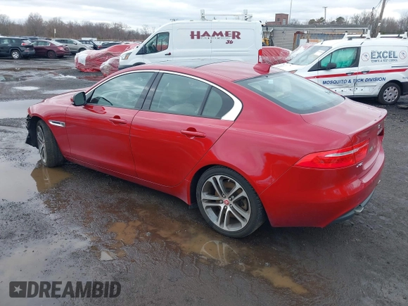 2017 Jaguar XE 35t Premium with VIN SAJAJ4BVXHA973055, listed as a IAAI auction lot 41805908 with 100,151 mi miles. Bid and sale history available at carsss.com. Image 3.