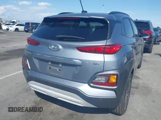 2018 Hyundai Kona Ultimate with VIN KM8K53A51JU101799, listed as a IAAI auction lot 41969569 with 20,167 mi miles. Bid and sale history available at carsss.com. Image 4.