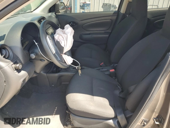 2015 Nissan Versa SV with VIN 3N1CN7AP2FL953150, listed as a Copart auction lot 61594975 with 105,951 mi miles and Salvage title. Bid and sale history available at DreamBid. Image 7.
