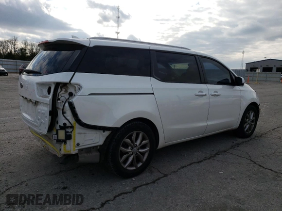 2019 Kia Sedona EX with VIN KNDMB5C16K6516618, listed as a Copart auction lot 86349264 with 48,046 mi miles and Salvage Title. Bid and sale history available at carsss.com. Image 3.