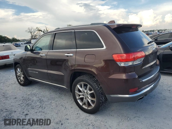2014 Jeep Grand Cherokee Summit с VIN 1C4RJEJG4EC380074, выставлен на аукционе Copart как лот 64123175 с пробегом 237 803 миль миль и Списание • Salvage title. История ставок и продаж доступна на DreamBid. Изображение 2.