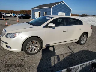 2012 Buick LaCrosse Premium 2 with VIN 1G4GG5E3XCF217529, listed as a Copart auction lot 79520674 with 118,448 mi miles and Clean title. Bid and sale history available at DreamBid. Image 1.