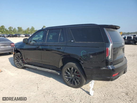2021 Cadillac Escalade Sport Platinum with VIN 1GYS4GKL6MR408270, listed as a Copart auction lot 71308244 with 0 mi miles and Salvage Title. Bid and sale history available at carsss.com. Image 2.