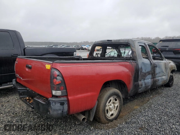 2009 Toyota Tacoma with VIN 5TETX22N19Z654709, listed as a Copart auction lot 80695944 with Not Provided miles and Salvage Title. Bid and sale history available at DreamBid. Image 3.