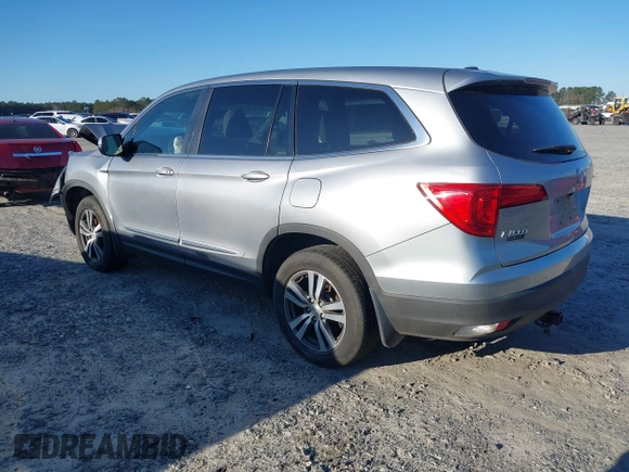 2017 Honda Pilot EX-L with VIN 5FNYF6H52HB079737, listed as a IAAI auction lot 41843889 with Not Provided miles and . Bid and sale history available at DreamBid. Image 3.