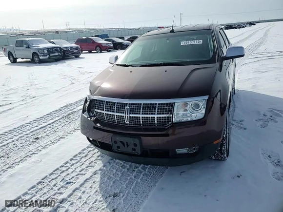 2010 Lincoln MKX with VIN 2LMDJ8JCXABJ28932, listed as a Copart auction lot 46130115 with 135,190 mi miles and Clean Title. Bid and sale history available at carsss.com. Image 12.