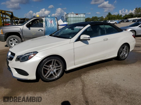 2016 Mercedes-Benz E 400 with VIN WDDKK6FF2GF317289, listed as a Copart auction lot 72568604 with 36,882 mi miles and Salvage Title. Bid and sale history available at carsss.com. Image 1.