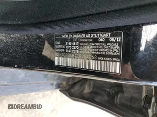 2013 Mercedes-Benz C 300 Sport with VIN WDDGF8AB4DR254068, listed as a Copart auction lot 56369425 with 188,064 mi miles and Clean Title. Bid and sale history available at DreamBid. Image 12.