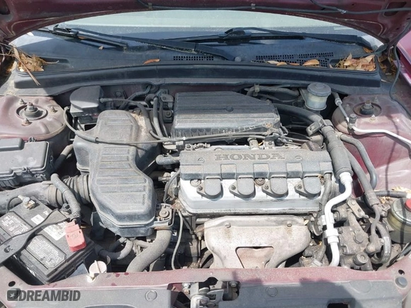 2003 Honda Civic LX with VIN 2HGES16583H571200, listed as a IAAI auction lot 42103633 with 177,302 mi miles. Bid and sale history available at carsss.com. Image 10.