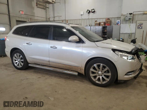 2014 Buick Enclave Premium with VIN 5GAKVCKD3EJ304535, listed as a Copart auction lot 50314465 with 167,773 mi miles and Salvage Title. Bid and sale history available at DreamBid. Image 4.