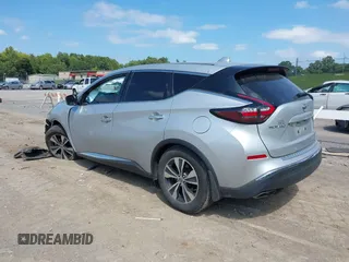 2020 Nissan Murano S with VIN 5N1AZ2AS4LN173240, listed as a IAAI auction lot 37473427 with 53,915 mi miles and . Bid and sale history available at DreamBid. Image 3.