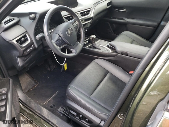 2021 Lexus UX with VIN JTHP9JBH9M2038333, listed as a Copart auction lot 49691733 with 26,074 mi miles. Bid and sale history available at carsss.com. Image 7.