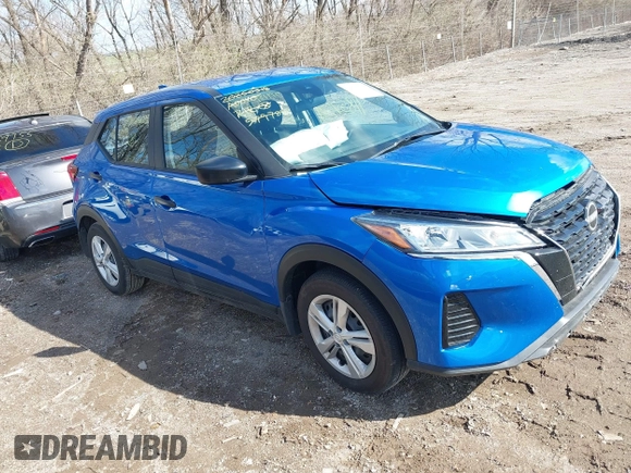 2024 Nissan Kicks S with VIN 3N1CP5BV1RL579789, listed as a IAAI auction lot 41857539 with 1,931 mi miles and . Bid and sale history available at carsss.com. Image 1.