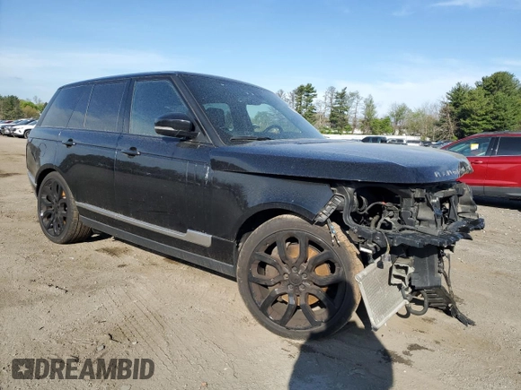 2015 Land Rover Range Rover Supercharged with VIN SALGS2TF9FA236260, listed as a Copart auction lot 53056205 with 112,231 mi miles and Salvage title. Bid and sale history available at DreamBid. Image 4.