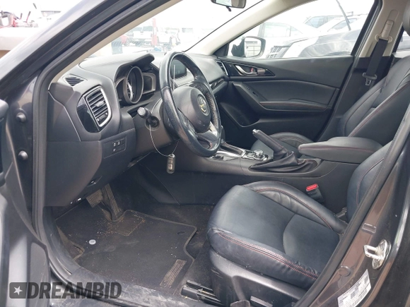 2014 Mazda 3 i Grand Touring with VIN 3MZBM1W78EM108407, listed as a IAAI auction lot 42082720 with 116,632 mi miles and . Bid and sale history available at carsss.com. Image 18.