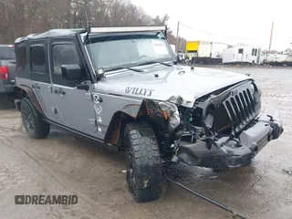 2016 Jeep Wrangler Unlimited Sport with VIN 1C4BJWDG4GL204728, listed as a IAAI auction lot 41854993 with 101,082 mi miles and . Bid and sale history available at DreamBid. Image 1.