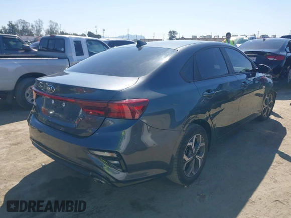 2021 Kia Forte LXS with VIN 3KPF24AD7ME370176, listed as a IAAI auction lot 41762420 with 24,458 mi miles. Bid and sale history available at carsss.com. Image 4.
