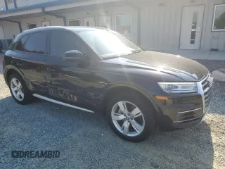 2018 Audi Q5 Premium with VIN WA1ANAFY1J2014241, listed as a Copart auction lot 62495955 with 85,503 mi miles and Salvage title. Bid and sale history available at DreamBid. Image 4.