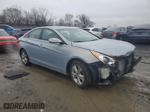 2011 Hyundai Sonata Limited with VIN 5NPEC4AC7BH140842, listed as a Copart auction lot 43785965 with 72,342 mi miles and Salvage Title. Bid and sale history available at DreamBid. Image 4.