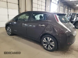 2016 Nissan LEAF S with VIN 1N4BZ0CP2GC308051, listed as a Copart auction lot 50314175 with 52,414 mi miles and Salvage Title. Bid and sale history available at carsss.com. Image 2.