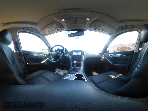 2016 Infiniti Q50 3.0t Premium with VIN JN1EV7AP4GM304093, listed as a IAAI auction lot 42021671 with 61,581 mi miles. Bid and sale history available at carsss.com. Image 18.