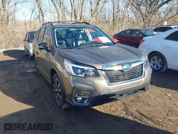 2021 Subaru Forester Limited with VIN JF2SKAUC4MH459022, listed as a IAAI auction lot 41570484 with 32,475 mi miles. Bid and sale history available at carsss.com. Image 1.