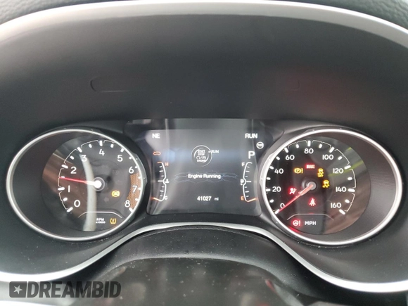 2019 Jeep Compass Limited z VIN 3C4NJDCB6KT653963, wystawiony jako Copart lot #52717475 z przebiegiem 41 027 mil mil oraz Szkoda całkowita • Salvage title. Historia ofert i sprzedaży dostępna na DreamBid. Obrazek 9.