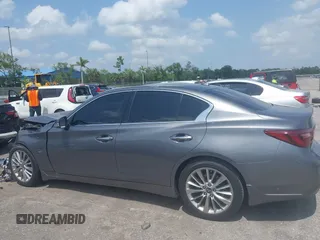 2020 Infiniti Q50 Pure with VIN JN1EV7APXLM208317, listed as a IAAI auction lot 39446112 with 34,846 mi miles and . Bid and sale history available at carsss.com. Image 15.