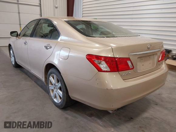 2008 Lexus ES 350 with VIN JTHBJ46G382178257, listed as a IAAI auction lot 42143318 with 244,678 mi miles. Bid and sale history available at carsss.com. Image 3.