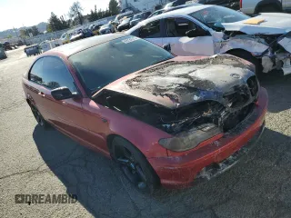 2006 BMW 3 Series 325Ci with VIN WBABD33436PL09665, listed as a Copart auction lot 69726313 with 0 mi miles and Salvage Title. Bid and sale history available at carsss.com. Image 4.