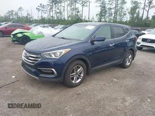2017 Hyundai Santa Fe Sport 2.4L with VIN 5XYZT3LB8HG491548, listed as a IAAI auction lot 41926176 with 85,949 mi miles. Bid and sale history available at carsss.com. Image 2.