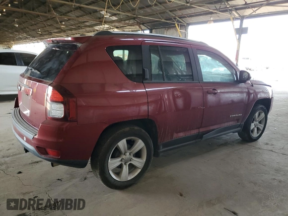 2017 Jeep Compass Sport with VIN 1C4NJCBA1HD148043, listed as a Copart auction lot 83376294 with 111,445 mi miles and Salvage Title. Bid and sale history available at carsss.com. Image 3.